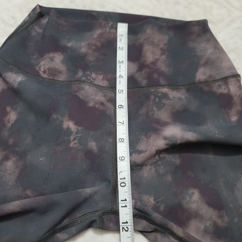ALO Yoga Solarized High-Rise Tie-Dye Leggings Oxblood Size M - Picture 11 of 16